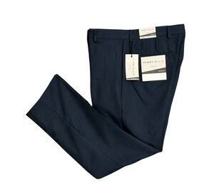 perry ellis men's modern fit portfolio performance dress pant PERRY ELLIS PORTFOLIO Men's Modern-Fit Performance Stretch Dress Pants SZ  33X32
